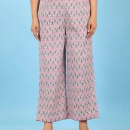 Women Floral Print Palazzos with Insert Pockets-image-88