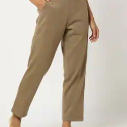 Relaxed Fit Winter Wear Pants with Insert Pockets-image-39