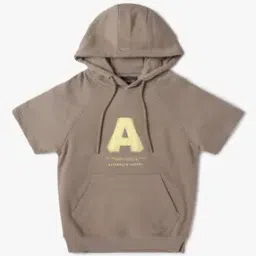 Typographic Print Hoodie-picture-15