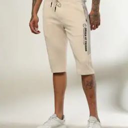 Men Regular Fit Knit Shorts-picture-16