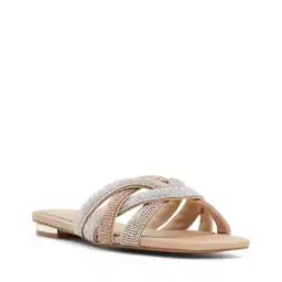 Women Embellished Open-Toe Flat Sandals-image-1