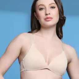 Polyester Lightly-Padded Bra-image-18