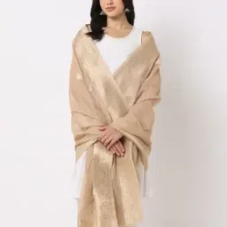 Women Patterned Dupatta with Zari Border-51