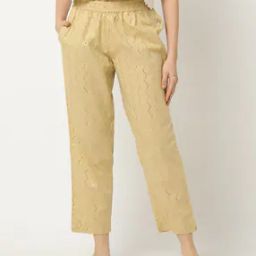 Women Chevron Print Straight Fit Pants-image-16