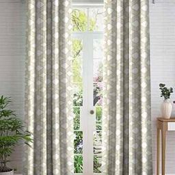 Set of 2 Printed Door Curtains with Eyelets Header-picture-14