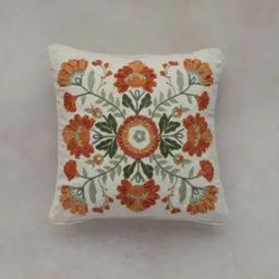 Embroidered Cushion Cover 20" x 20"-30