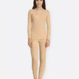 Textured Thermal Top & Leggings Set-image-67