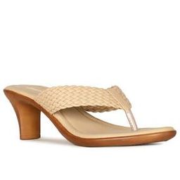 Women Open-Toe Thong-Strap Kitten-Heeled Sandals-image-48