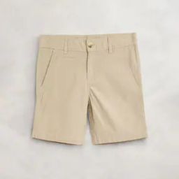 Solid Flat Front Shorts-picture-24