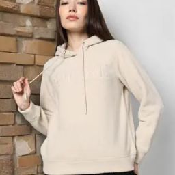 Women Embroidered Regular Fit Hoodie-image-65