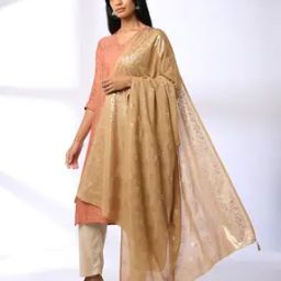Women Foil Print Dupatta-51
