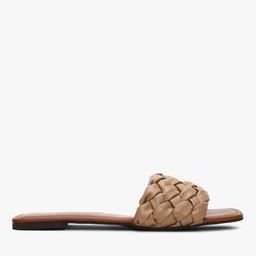 Basket-Weave Slip-On Sandals-11