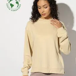 Women Relaxed Fit Crew-Neck Sweatshirt-image-83
