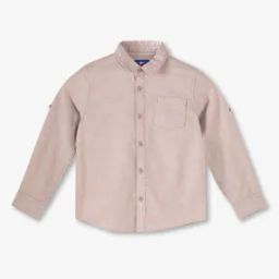 Boys Relaxed Fit Shirt with Patch Pocket-image-46