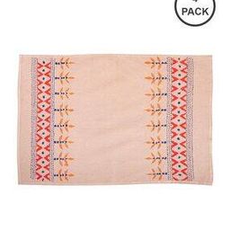 Pack of 4 Kantha Embroidered Placemats-18