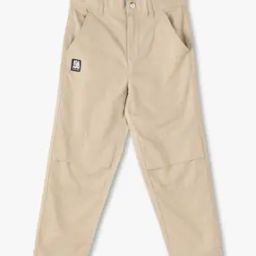 Boys Straight Fit Flat-Front Trousers-21