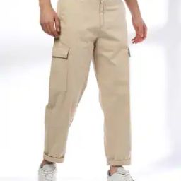Men Slim Fit Cargo Pants-image-81