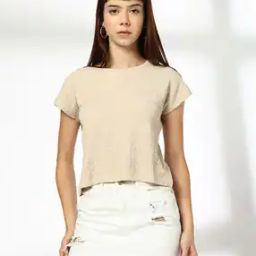Women Textured Regular Fit Top-image-94