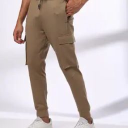 Men Structured Joggers with Drawstring Waist-picture-27