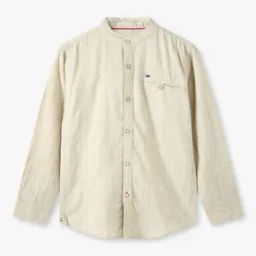 Boys Self-Weaved Slim Fit Shirt-picture-26