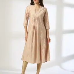 Women Block Print A-Line Kurta-picture-14