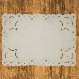 Set of 6 pcs Embroidered Cotton Table Mats-26
