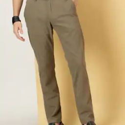 thomas scott Men Slim Fit Flat-Front Chinos-picture-37