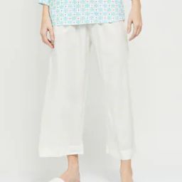 Mid Rise Straight Fit Palazzos-image-55