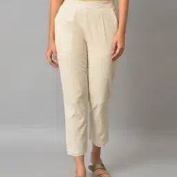 Ankle-Length Slim Fit Pants-image-25