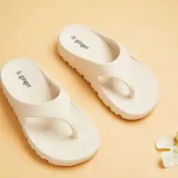Women Geometric Pattern Thong-Strap Flip-Flops-12
