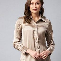 Collar-Neck Classic Shirt-image-40