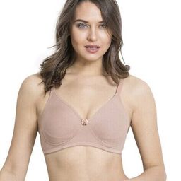 rosaline Basics Double Layered Non-Wired Non-Padded 3/4th Coverage T-Shirt Bra image 1