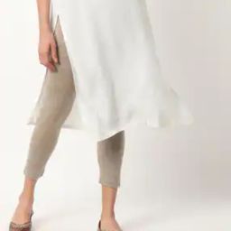 Heathered Cropped Leggings-image-94