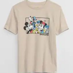 Disney Print Round-Neck T-Shirt-image-8