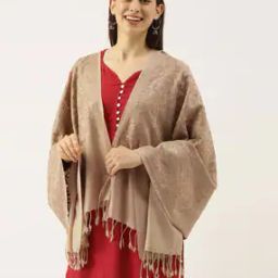 Embroidered Printed Floral Stole-image-10