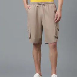 Low-Rise Regular Fit Cargo Shorts-picture-52