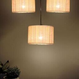 Set of 3 LED Compatible Cluster Hanging Lamps-image-17