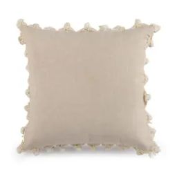 Square Cushion Cover with Pom-Pom-17