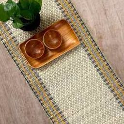Geometric Woven Table Runner-image-28