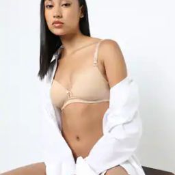 Padded Non Wired Cotton T-Shirt Bra TS02-picture-28