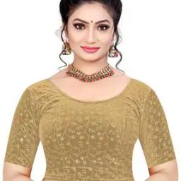 Embroidered Slip-On Blouse-27