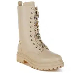 Women Rhinestone Studded Chunky Boots-image-40