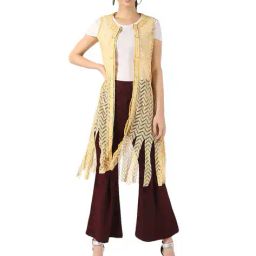 peptrends Chevron Pattern Long Shrug image 1