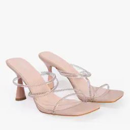 Women Printed Strappy Stilettoes-image-18