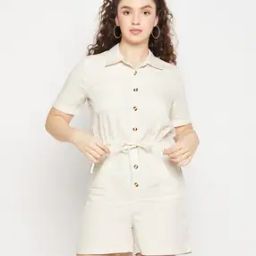 Women Playsuit with Insert Pockets-picture-16