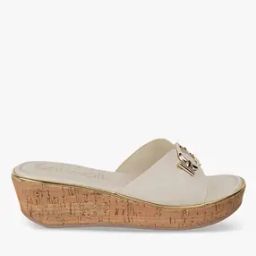 Women Wedges with Metal Accent-image-17