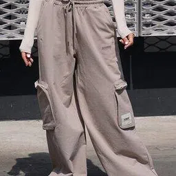 bonkers corner Women Straight Fit Track Pants-picture-39