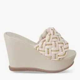 Women Braided Slip-On Wedges-image-28