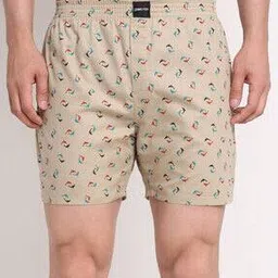 big fox Graphic Print Boxers with Elasticated Waistband-picture-48