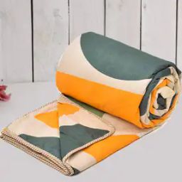 Microfiber Cotton Reversible Single Dohar with Falalin-38